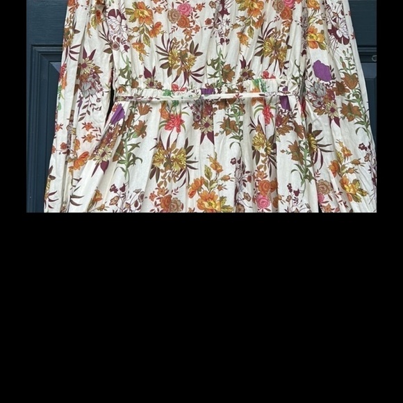 Fore Briar Floral Midi Dress NWT - Picture 13 of 16